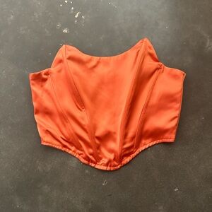 Orange corset